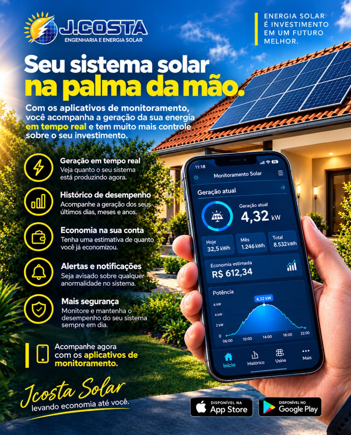 Monitoramento Solar Inteligente Mobile